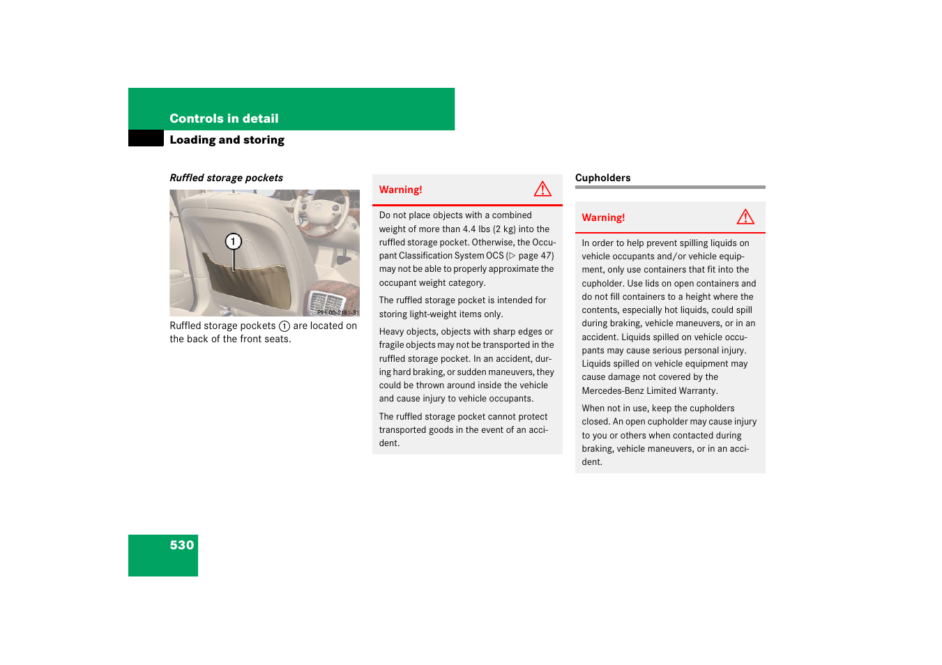 Mercedes-Benz S-Class 2008 COMAND Manual User Manual | Page 531 / 801