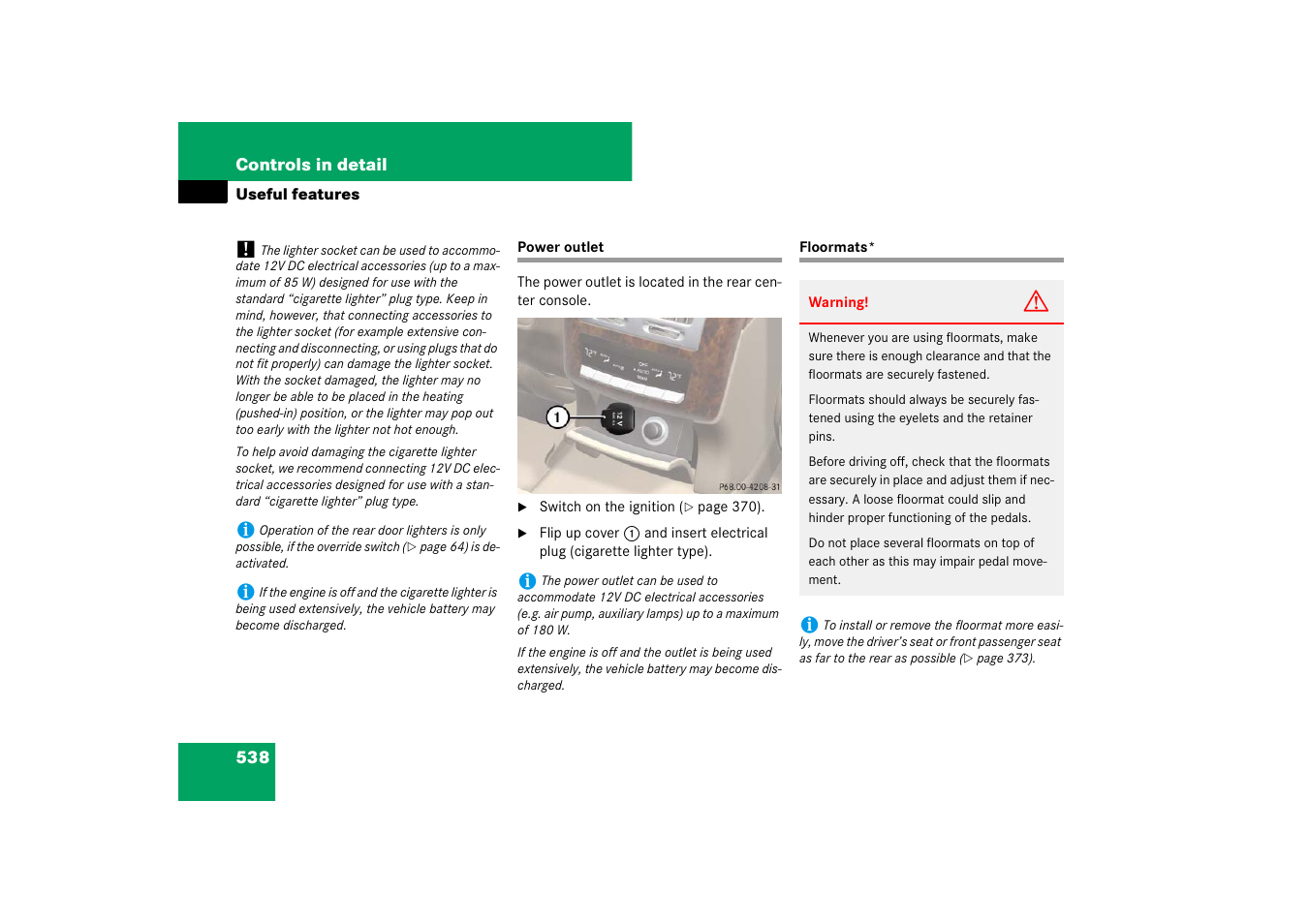 Mercedes-Benz S-Class 2008 COMAND Manual User Manual | Page 539 / 801