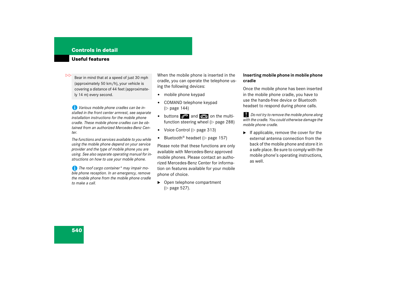 Mercedes-Benz S-Class 2008 COMAND Manual User Manual | Page 541 / 801