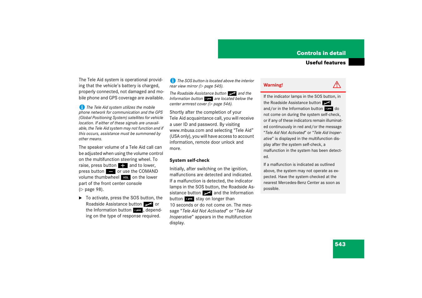 Mercedes-Benz S-Class 2008 COMAND Manual User Manual | Page 544 / 801