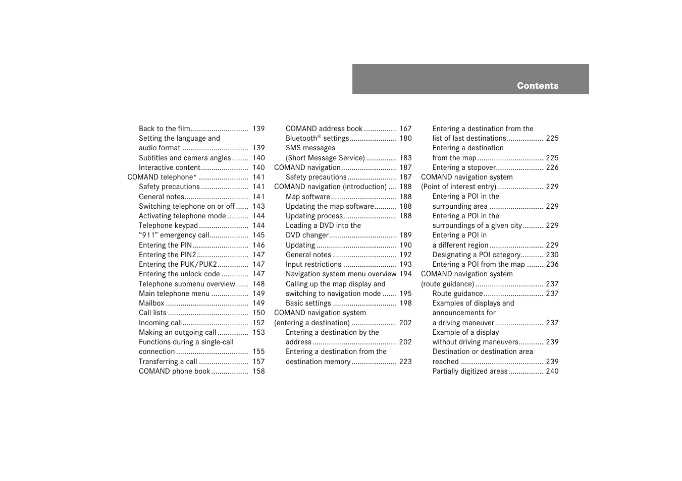 Mercedes-Benz S-Class 2008 COMAND Manual User Manual | Page 6 / 801