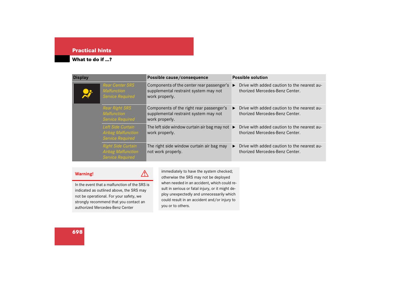 Mercedes-Benz S-Class 2008 COMAND Manual User Manual | Page 699 / 801