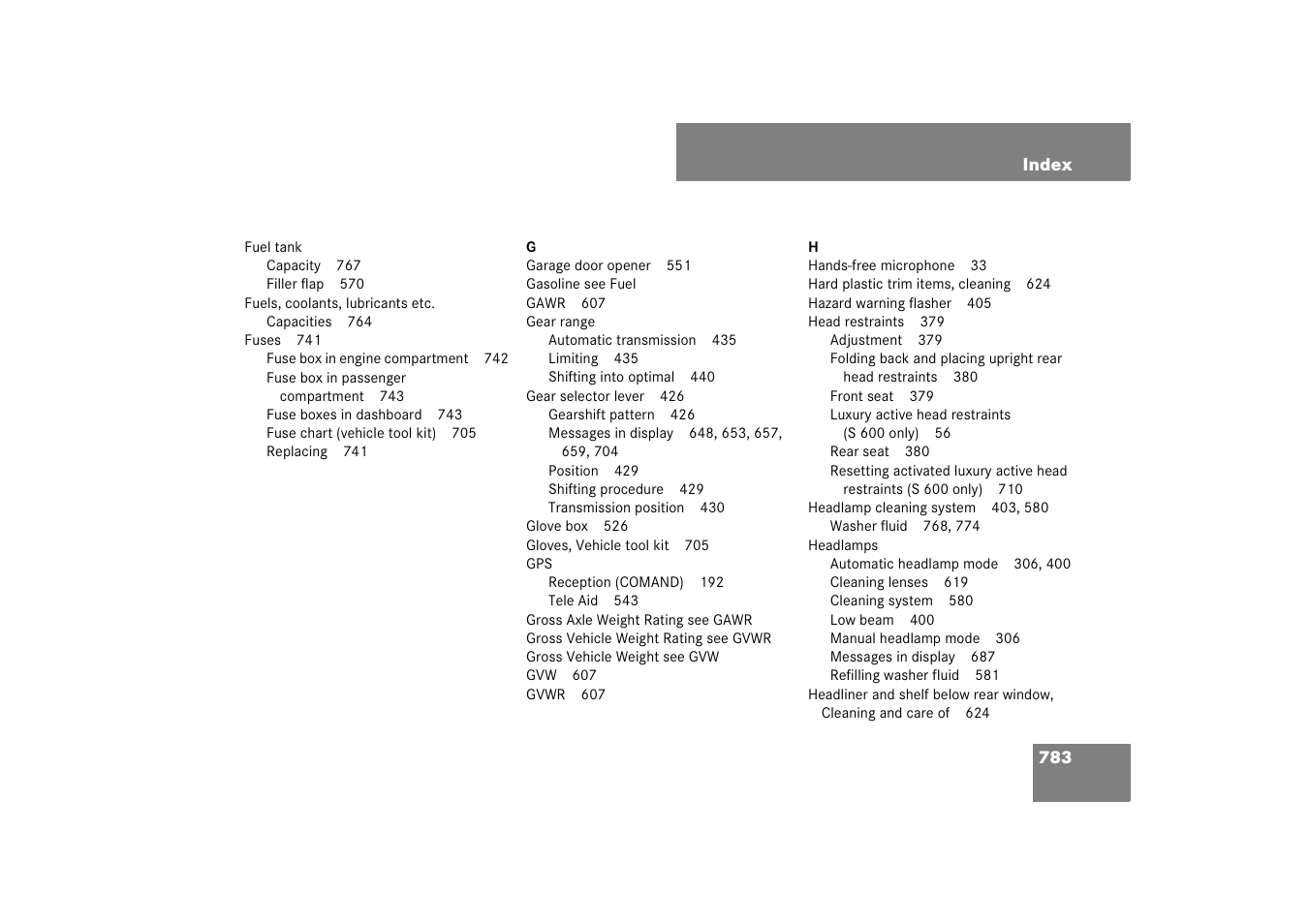 Mercedes-Benz S-Class 2008 COMAND Manual User Manual | Page 784 / 801
