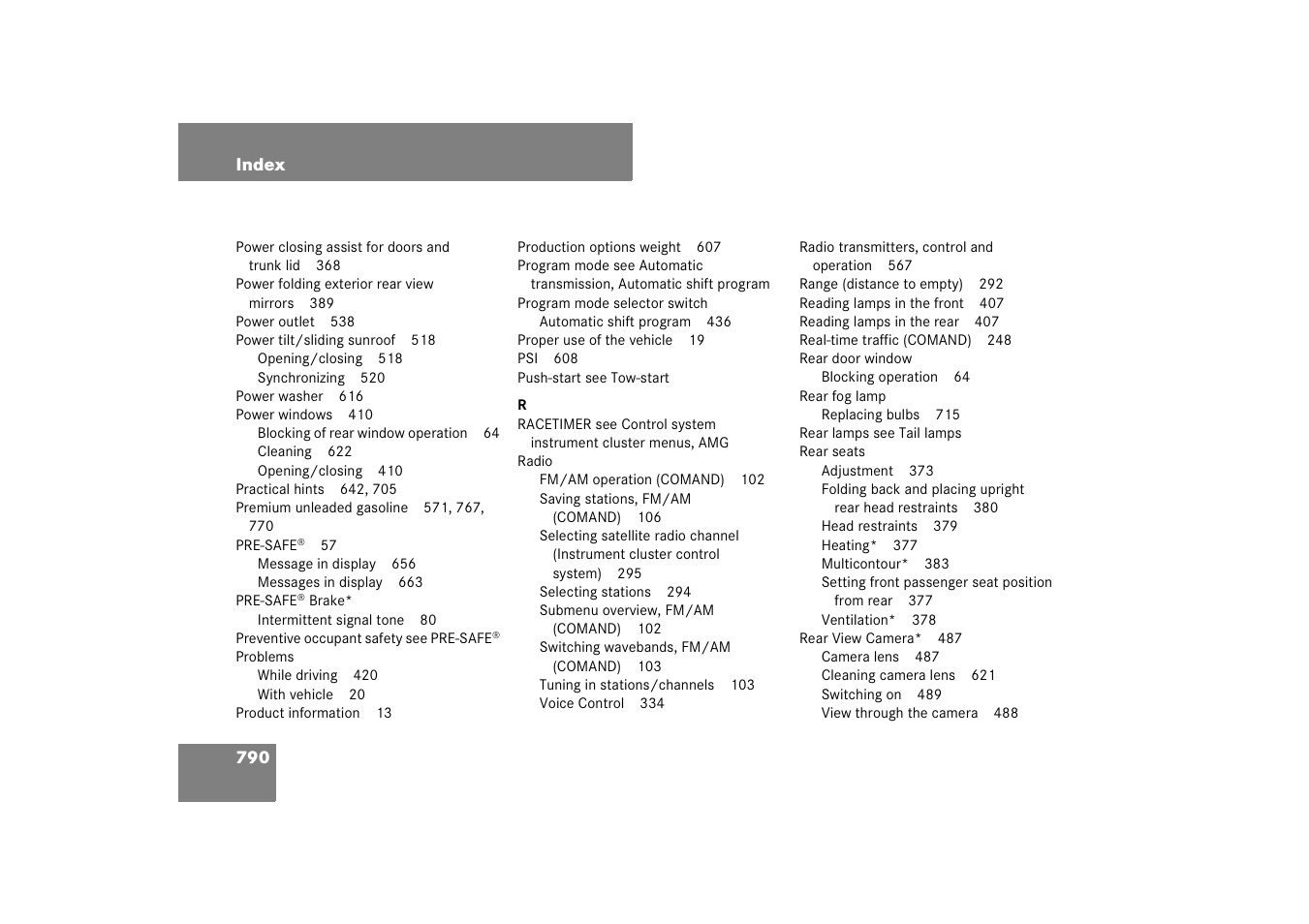 Mercedes-Benz S-Class 2008 COMAND Manual User Manual | Page 791 / 801