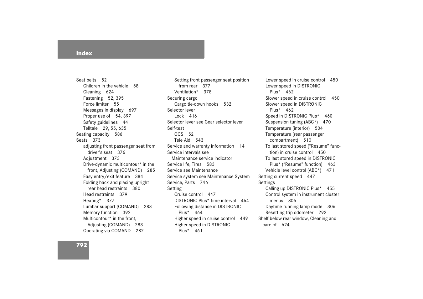 Mercedes-Benz S-Class 2008 COMAND Manual User Manual | Page 793 / 801