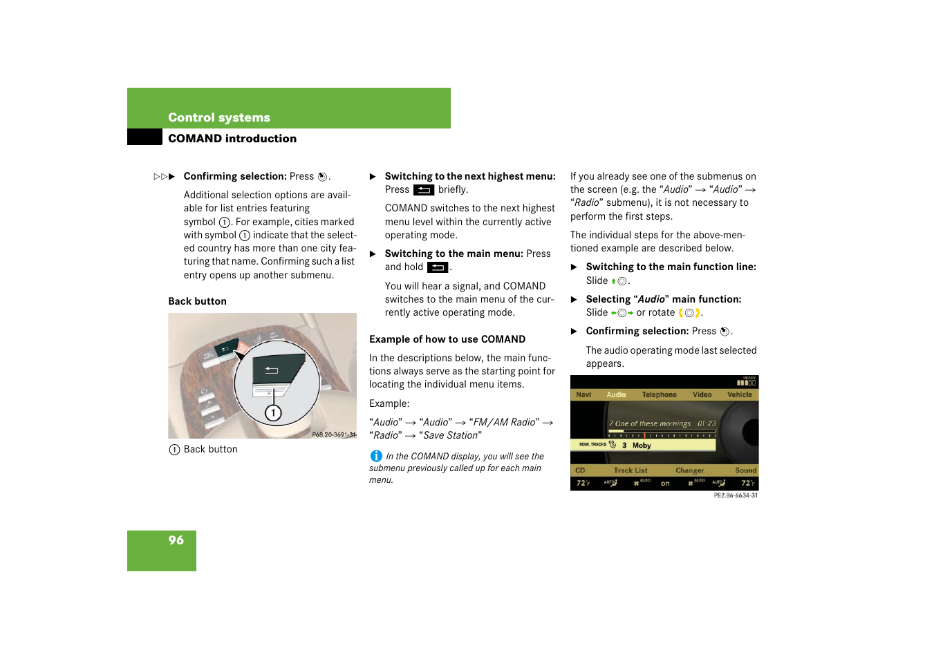Mercedes-Benz S-Class 2008 COMAND Manual User Manual | Page 97 / 801