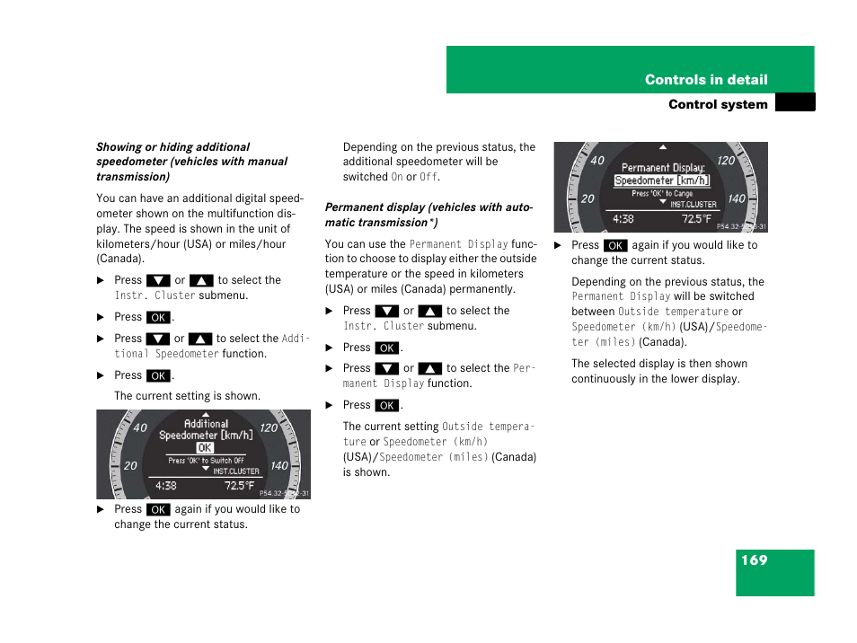 Mercedes-Benz C-Class 2008 Owners Manual User Manual | Page 170 / 509