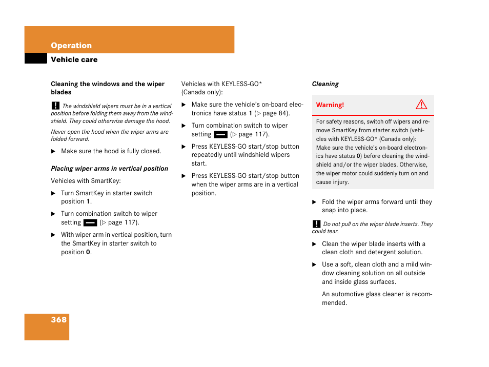 Mercedes-Benz C-Class 2008 Owners Manual User Manual | Page 369 / 509