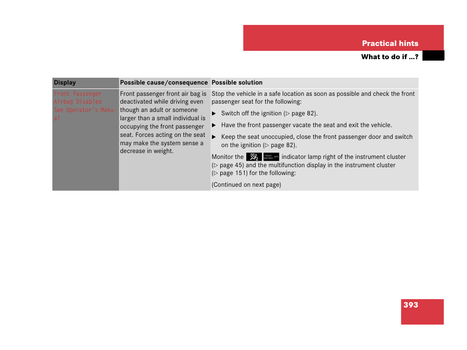 Mercedes-Benz C-Class 2008 Owners Manual User Manual | Page 394 / 509