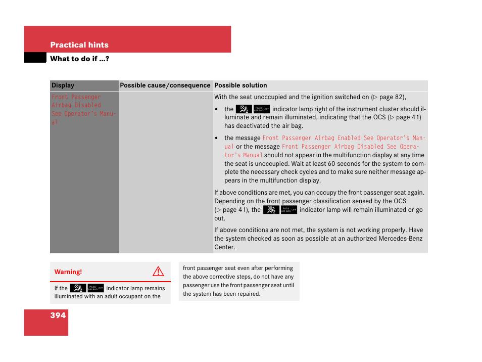 Mercedes-Benz C-Class 2008 Owners Manual User Manual | Page 395 / 509