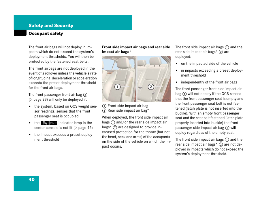 Mercedes-Benz C-Class 2008 Owners Manual User Manual | Page 41 / 509