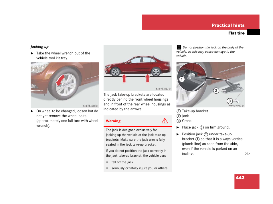 Mercedes-Benz C-Class 2008 Owners Manual User Manual | Page 444 / 509