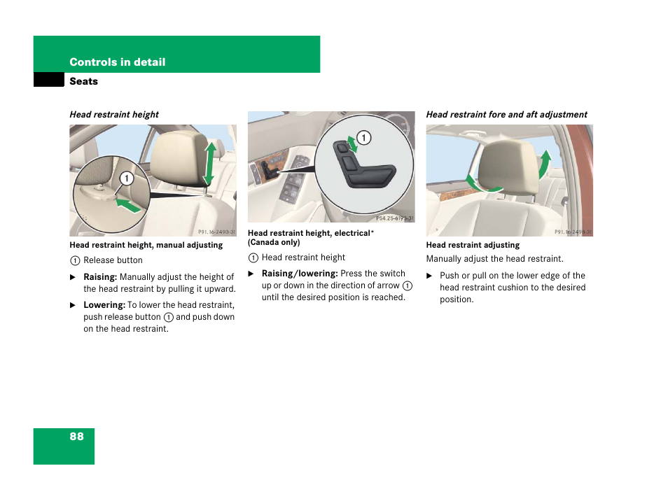 Mercedes-Benz C-Class 2008 Owners Manual User Manual | Page 89 / 509