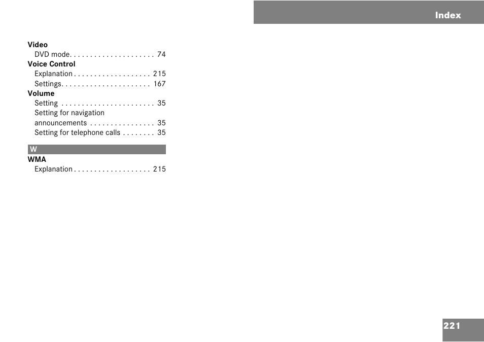 Mercedes-Benz C-Class 2008 COMAND Manual User Manual | Page 222 / 225