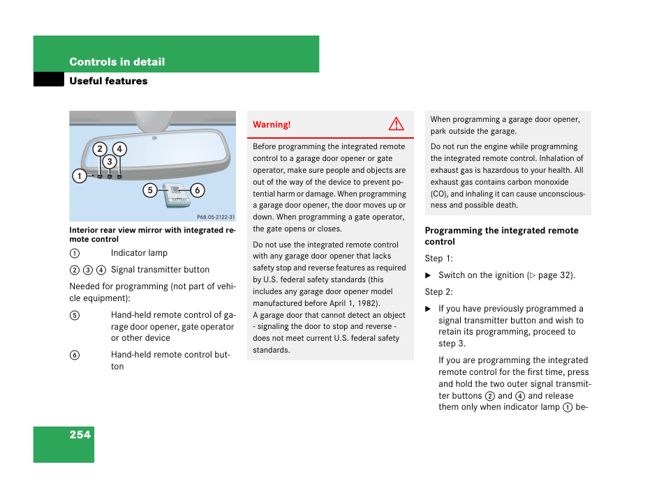 Mercedes-Benz C-Class 2007 Owners Manual User Manual | Page 255 / 441