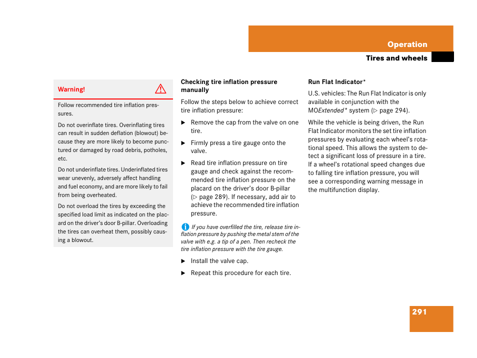 Mercedes-Benz C-Class 2007 Owners Manual User Manual | Page 292 / 441