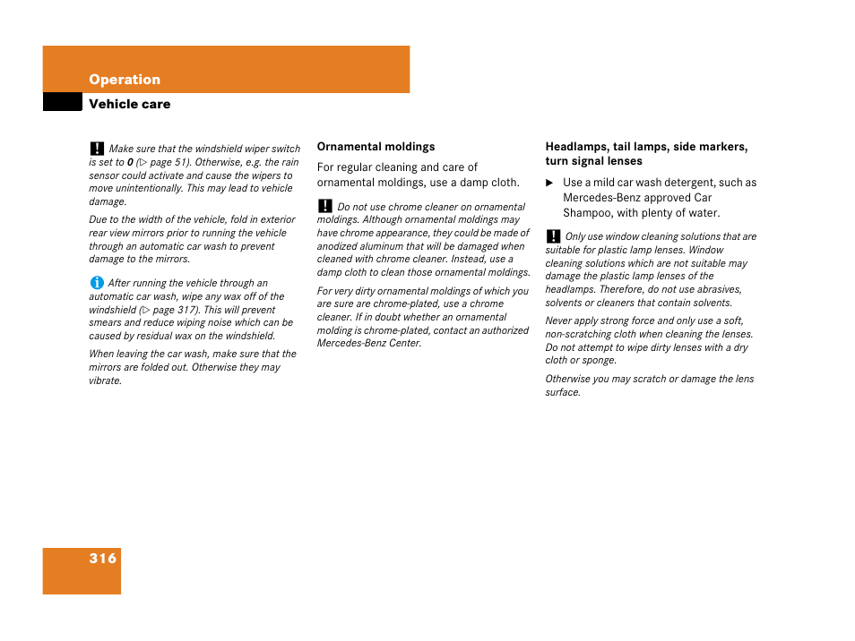 Mercedes-Benz C-Class 2007 Owners Manual User Manual | Page 317 / 441