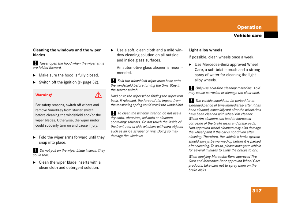 Ield | Mercedes-Benz C-Class 2007 Owners Manual User Manual | Page 318 / 441