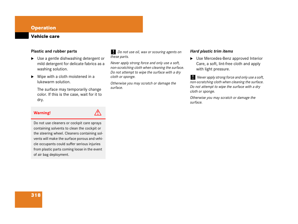 Mercedes-Benz C-Class 2007 Owners Manual User Manual | Page 319 / 441