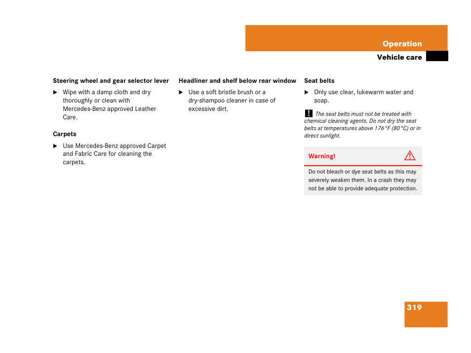 Mercedes-Benz C-Class 2007 Owners Manual User Manual | Page 320 / 441