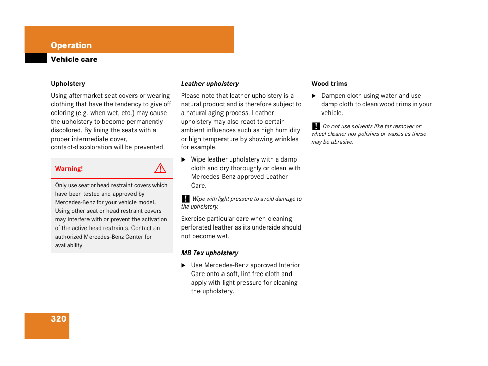 Mercedes-Benz C-Class 2007 Owners Manual User Manual | Page 321 / 441