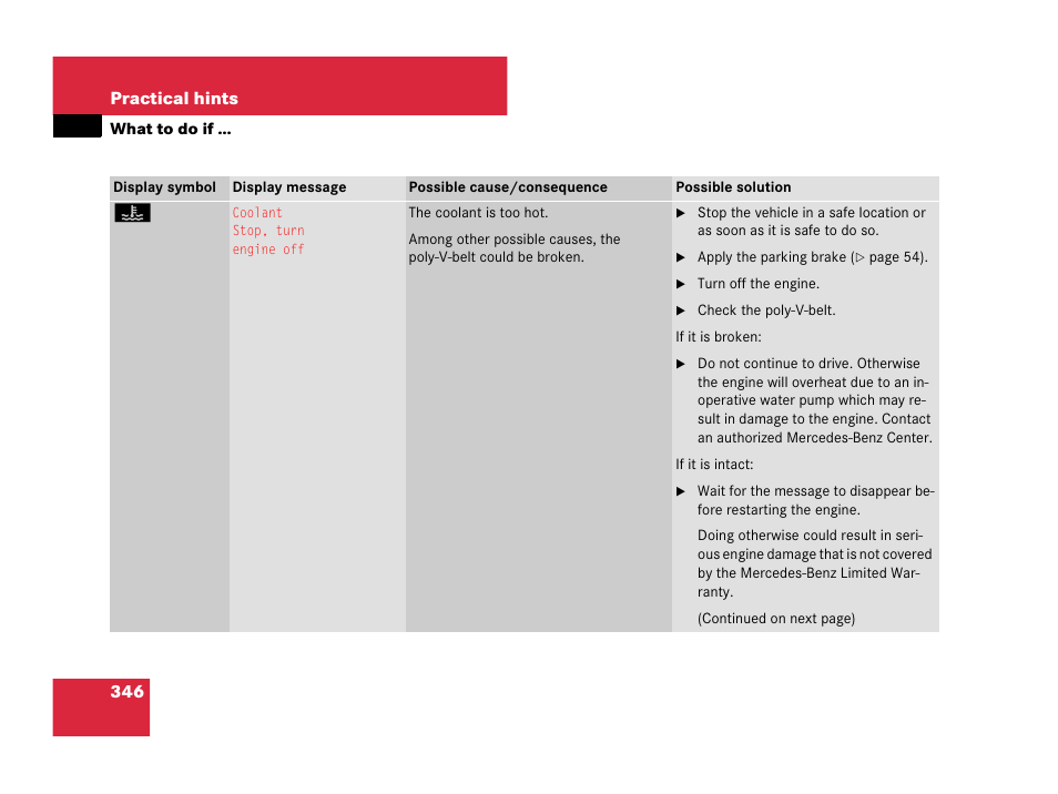 Mercedes-Benz C-Class 2007 Owners Manual User Manual | Page 347 / 441