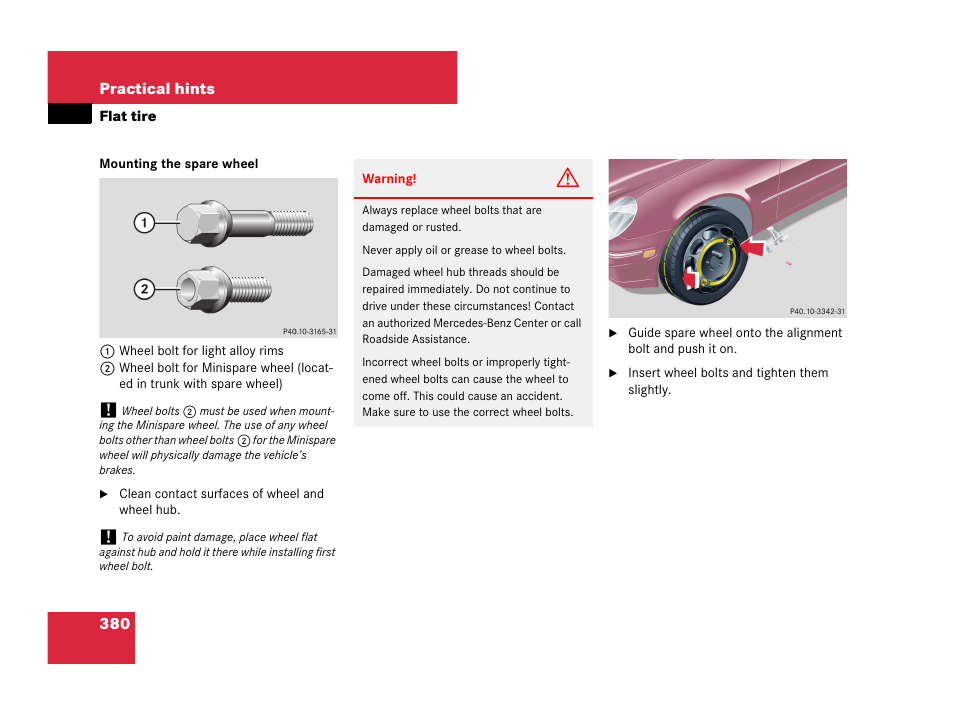 Mercedes-Benz C-Class 2007 Owners Manual User Manual | Page 381 / 441