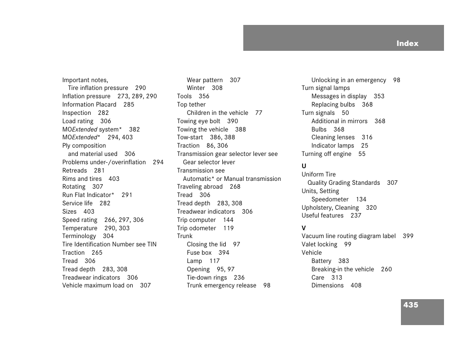 Mercedes-Benz C-Class 2007 Owners Manual User Manual | Page 436 / 441
