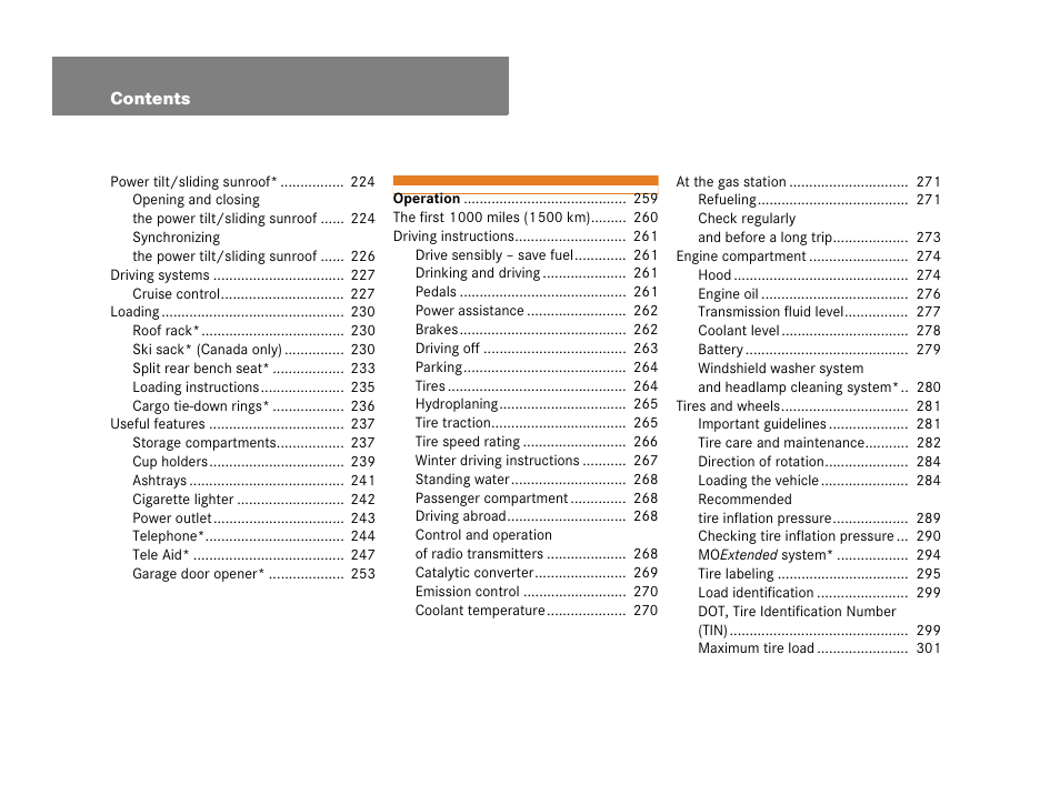 Mercedes-Benz C-Class 2007 Owners Manual User Manual | Page 7 / 441