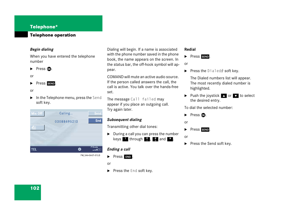 Mercedes-Benz CLK-Coupe 2007 COMAND Manual User Manual | Page 104 / 202