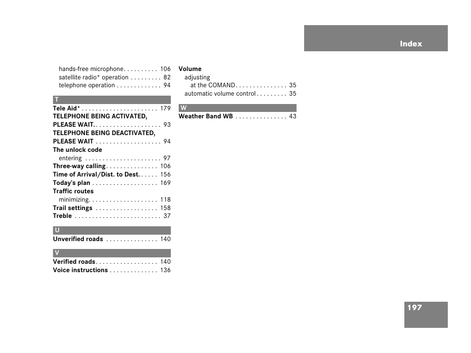 Mercedes-Benz CLK-Coupe 2007 COMAND Manual User Manual | Page 199 / 202