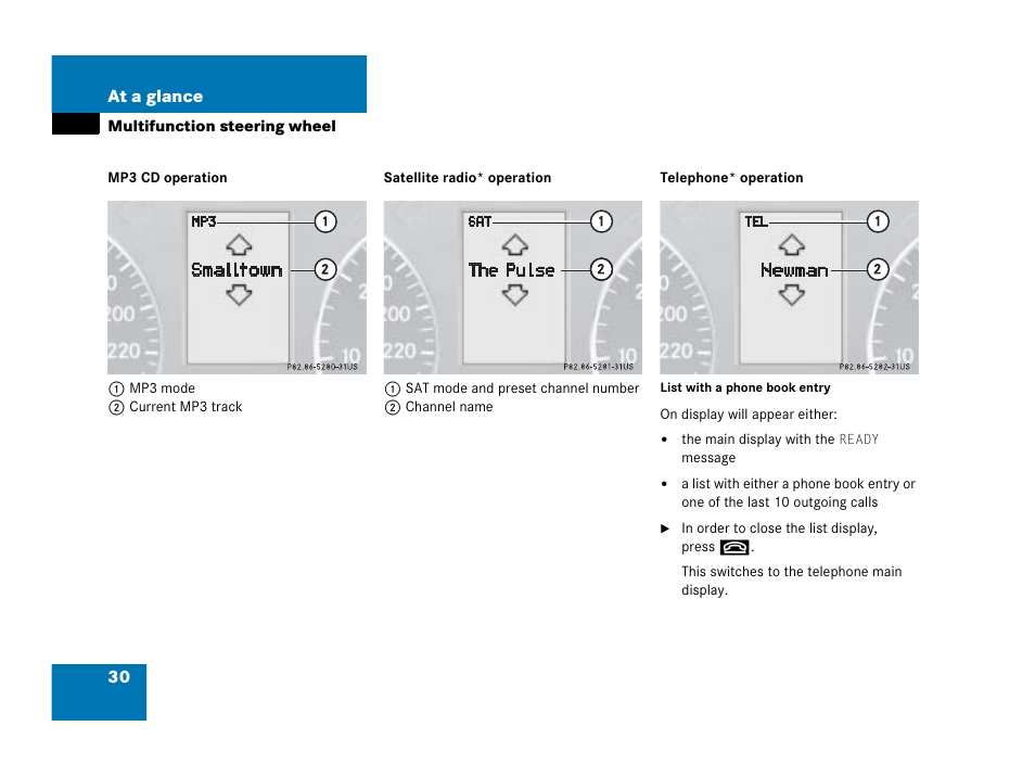 Mercedes-Benz CLK-Coupe 2007 COMAND Manual User Manual | Page 32 / 202