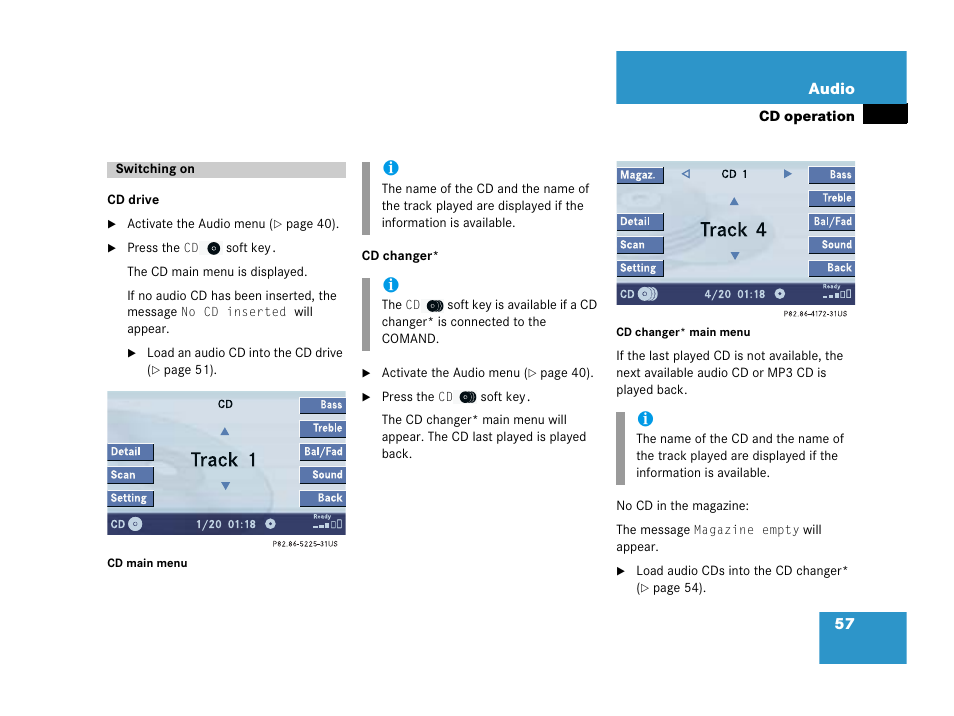Mercedes-Benz CLK-Coupe 2007 COMAND Manual User Manual | Page 59 / 202