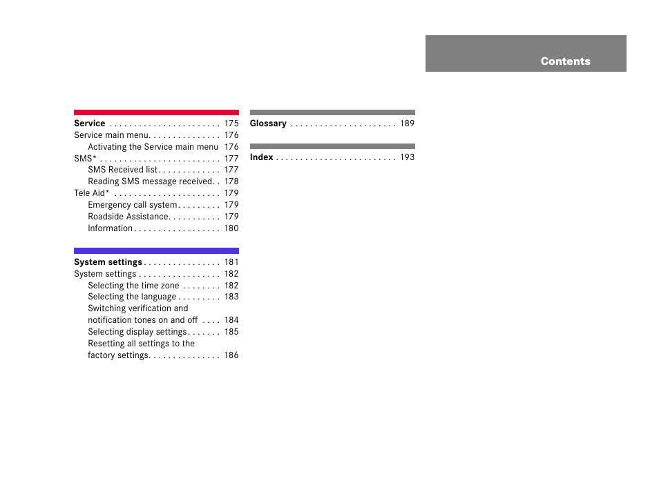 Mercedes-Benz CLK-Coupe 2007 COMAND Manual User Manual | Page 7 / 202