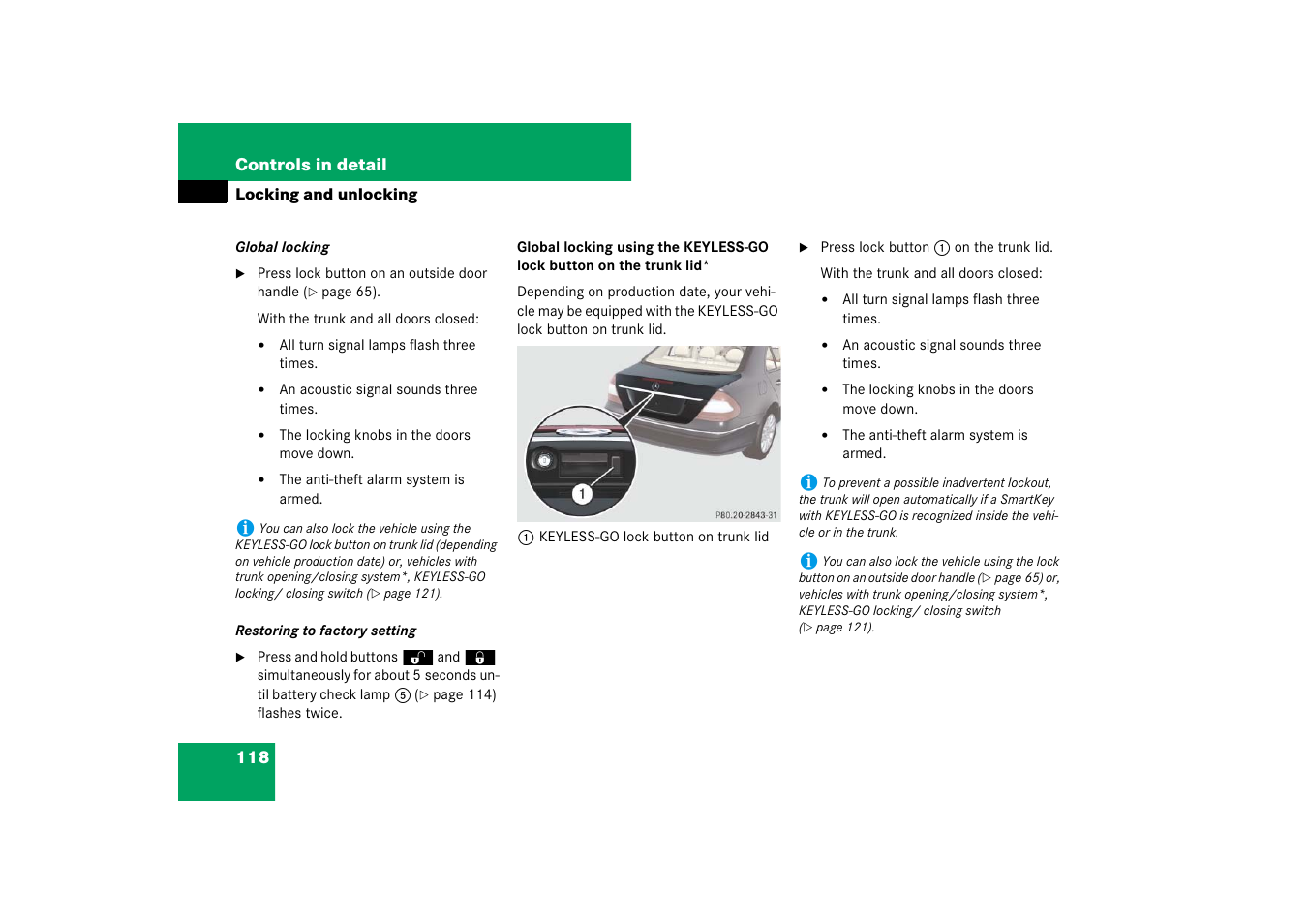 Mercedes-Benz E-Class 2007 Owners Manual User Manual | Page 119 / 522