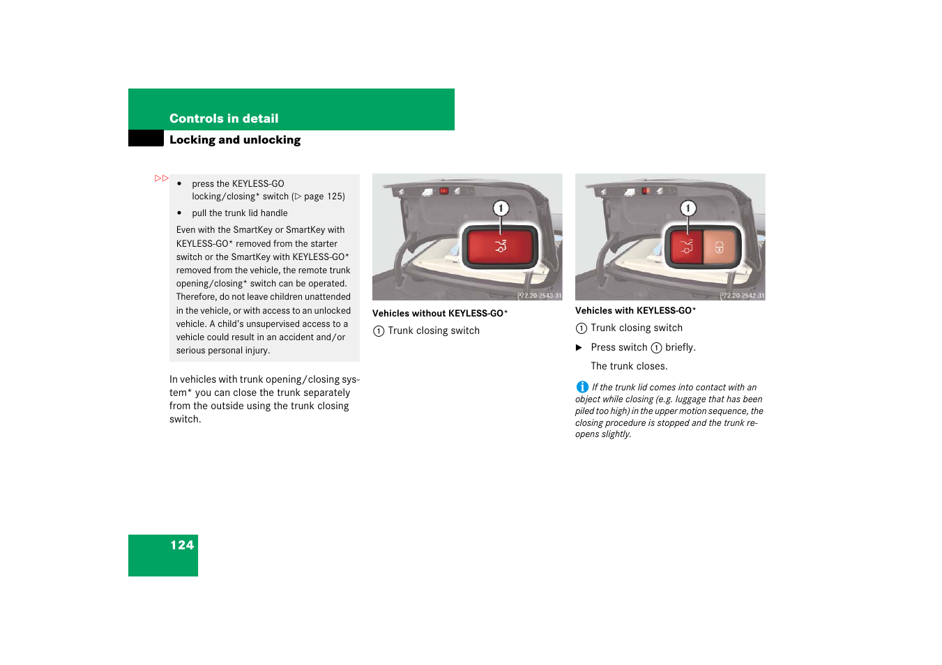 Mercedes-Benz E-Class 2007 Owners Manual User Manual | Page 125 / 522