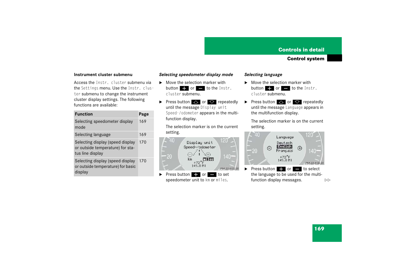 Mercedes-Benz E-Class 2007 Owners Manual User Manual | Page 170 / 522