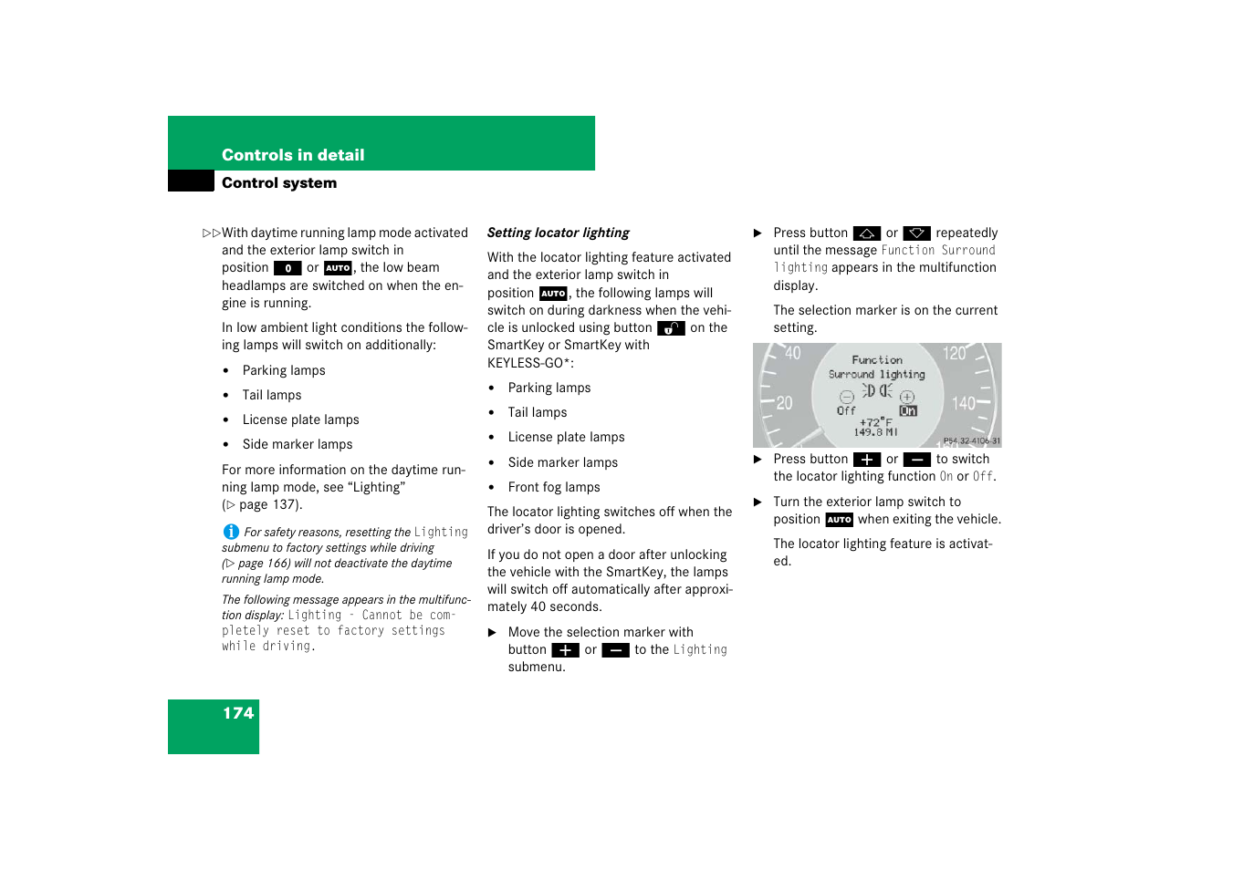 Mercedes-Benz E-Class 2007 Owners Manual User Manual | Page 175 / 522