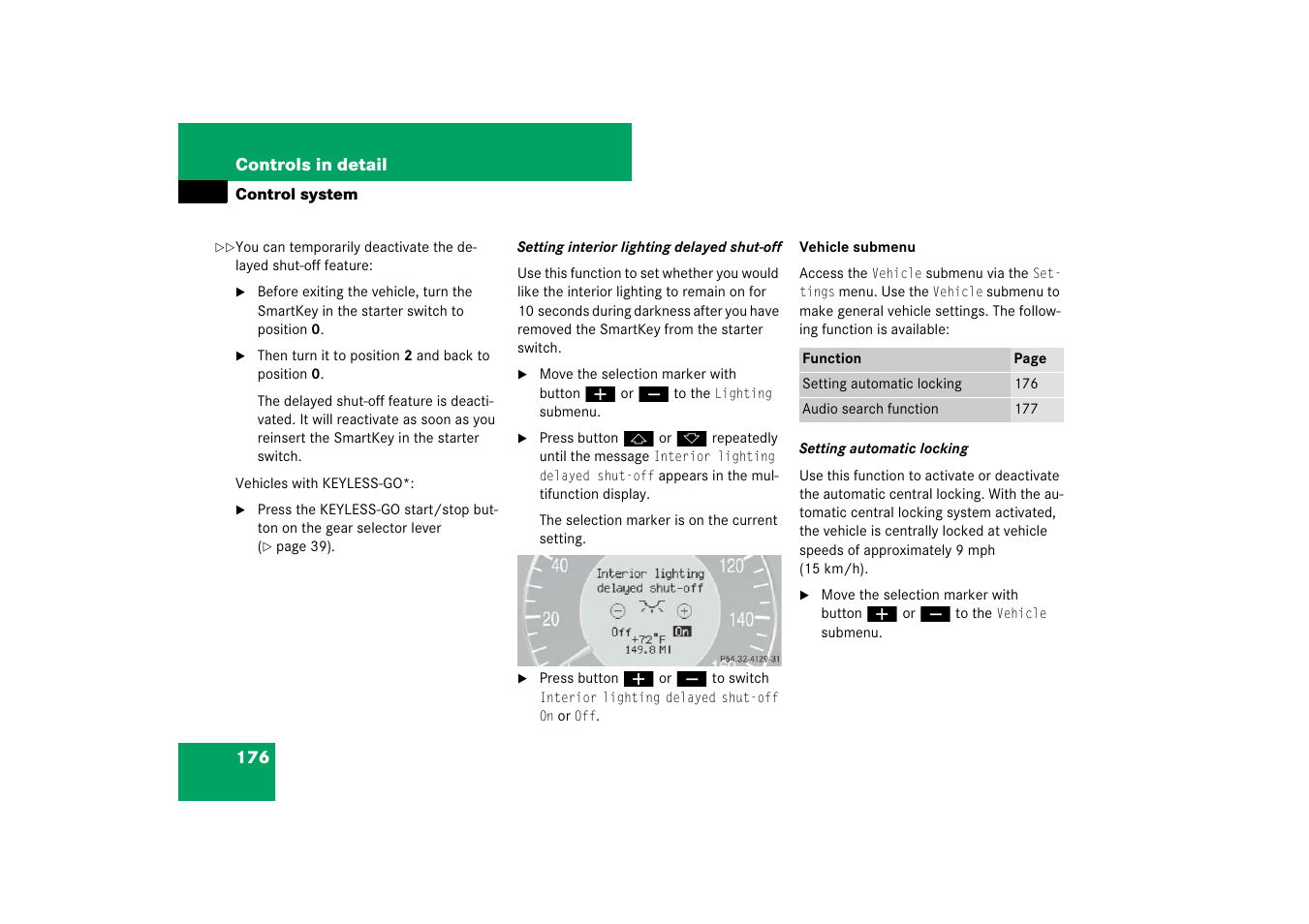 Mercedes-Benz E-Class 2007 Owners Manual User Manual | Page 177 / 522