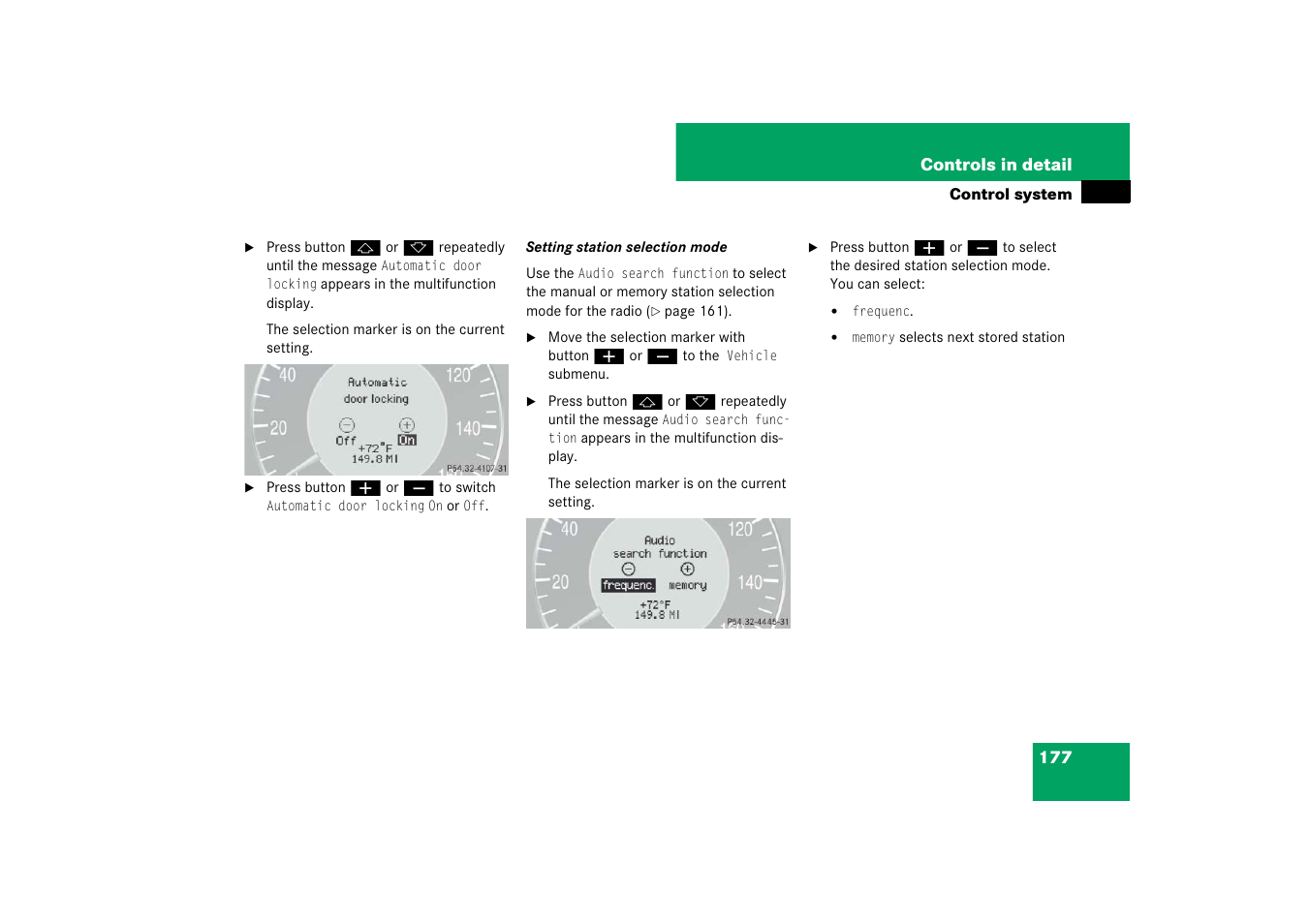 Mercedes-Benz E-Class 2007 Owners Manual User Manual | Page 178 / 522