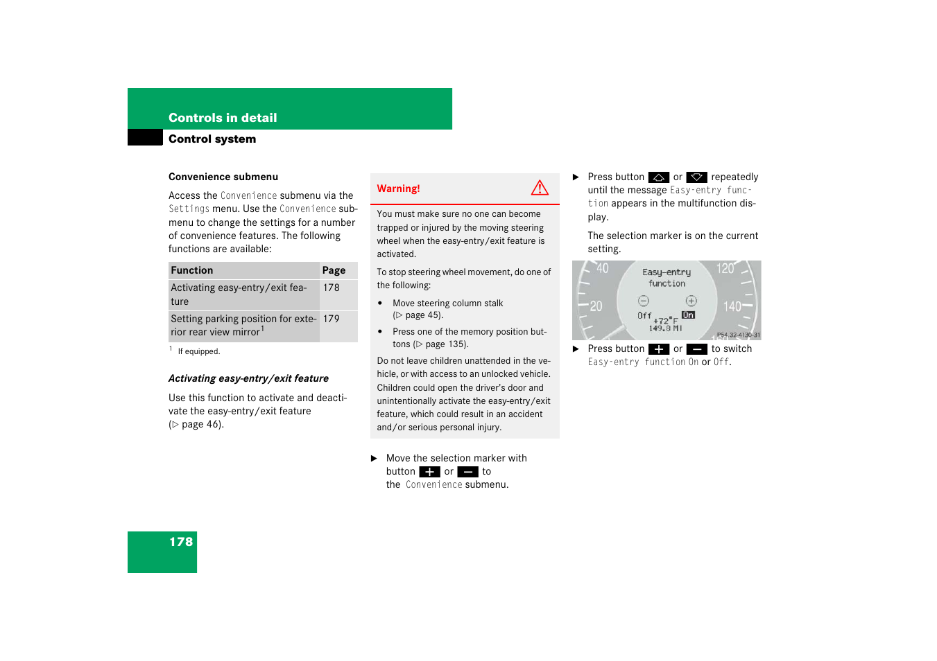 Mercedes-Benz E-Class 2007 Owners Manual User Manual | Page 179 / 522