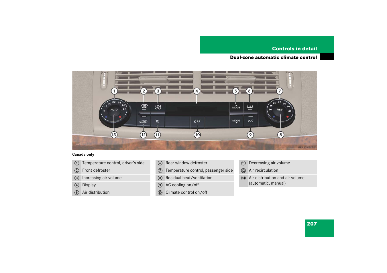 Mercedes-Benz E-Class 2007 Owners Manual User Manual | Page 208 / 522