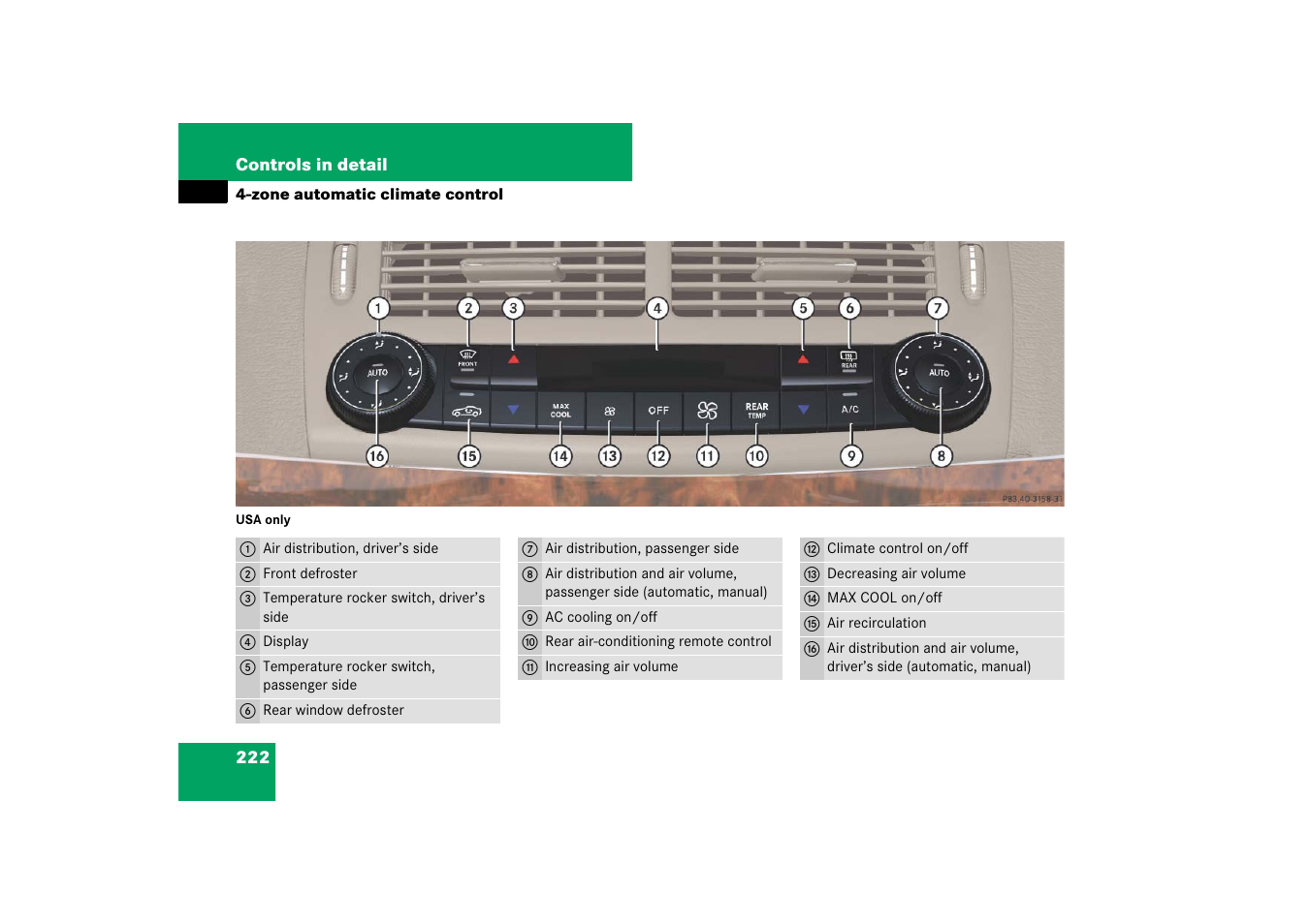 Mercedes-Benz E-Class 2007 Owners Manual User Manual | Page 223 / 522