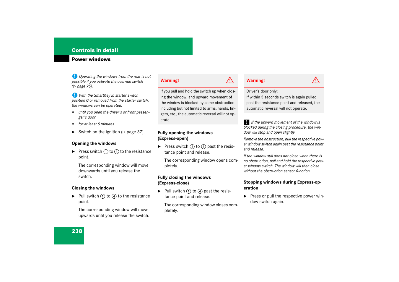 Mercedes-Benz E-Class 2007 Owners Manual User Manual | Page 239 / 522