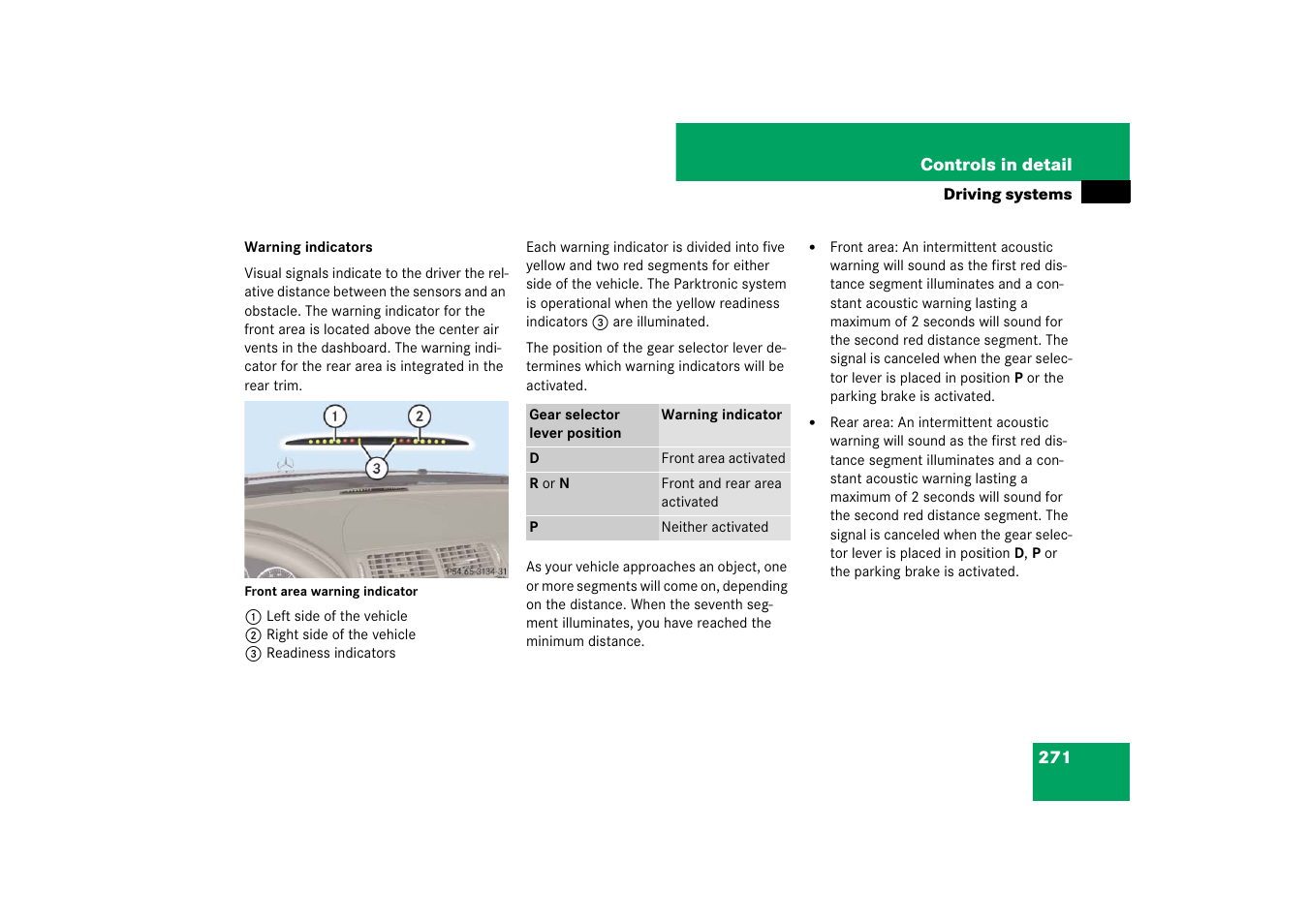 Mercedes-Benz E-Class 2007 Owners Manual User Manual | Page 272 / 522