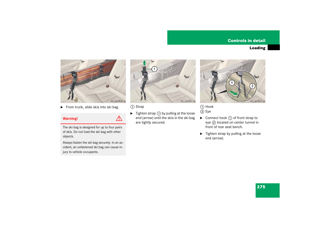 Mercedes-Benz E-Class 2007 Owners Manual User Manual | Page 276 / 522