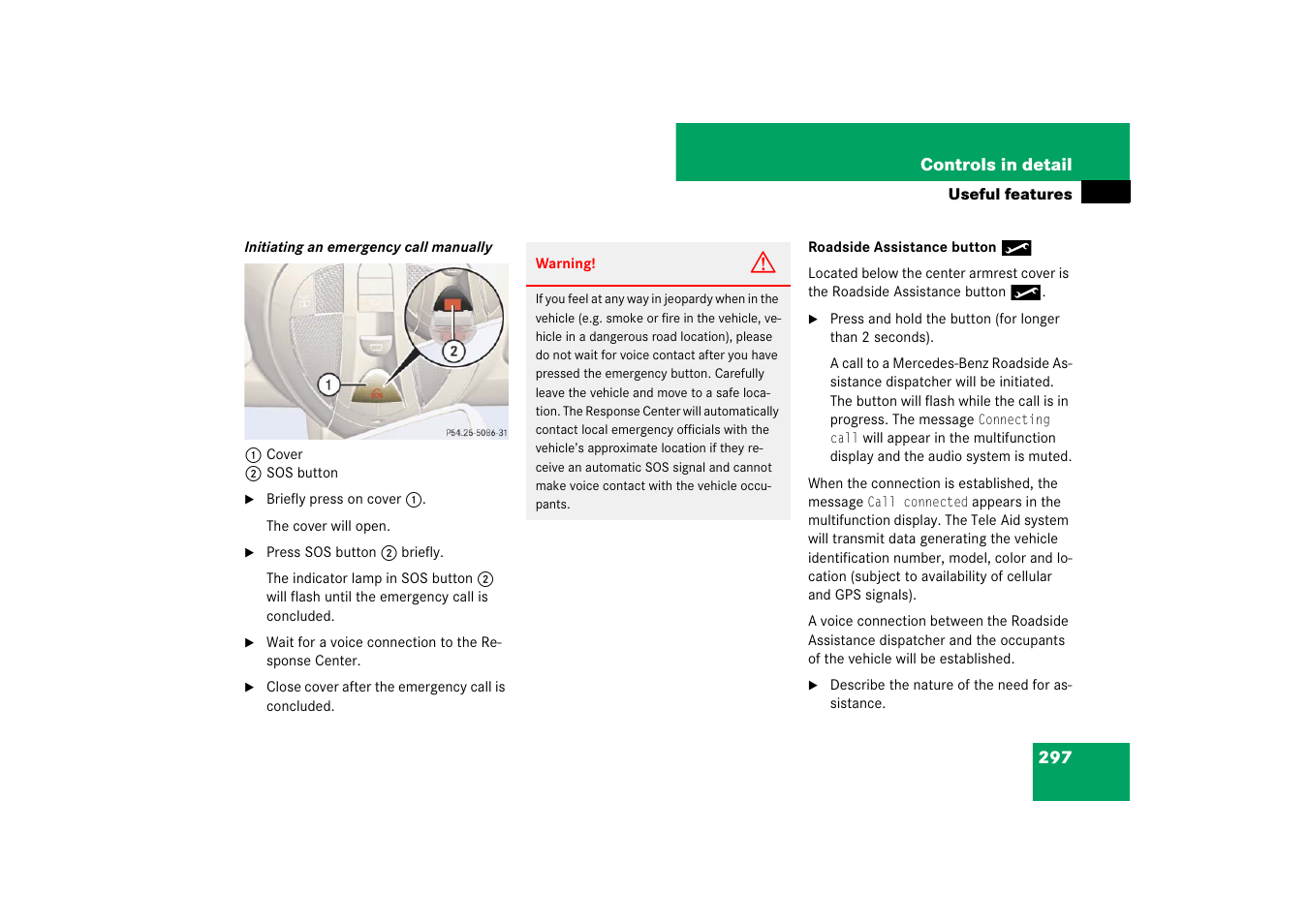 Mercedes-Benz E-Class 2007 Owners Manual User Manual | Page 298 / 522