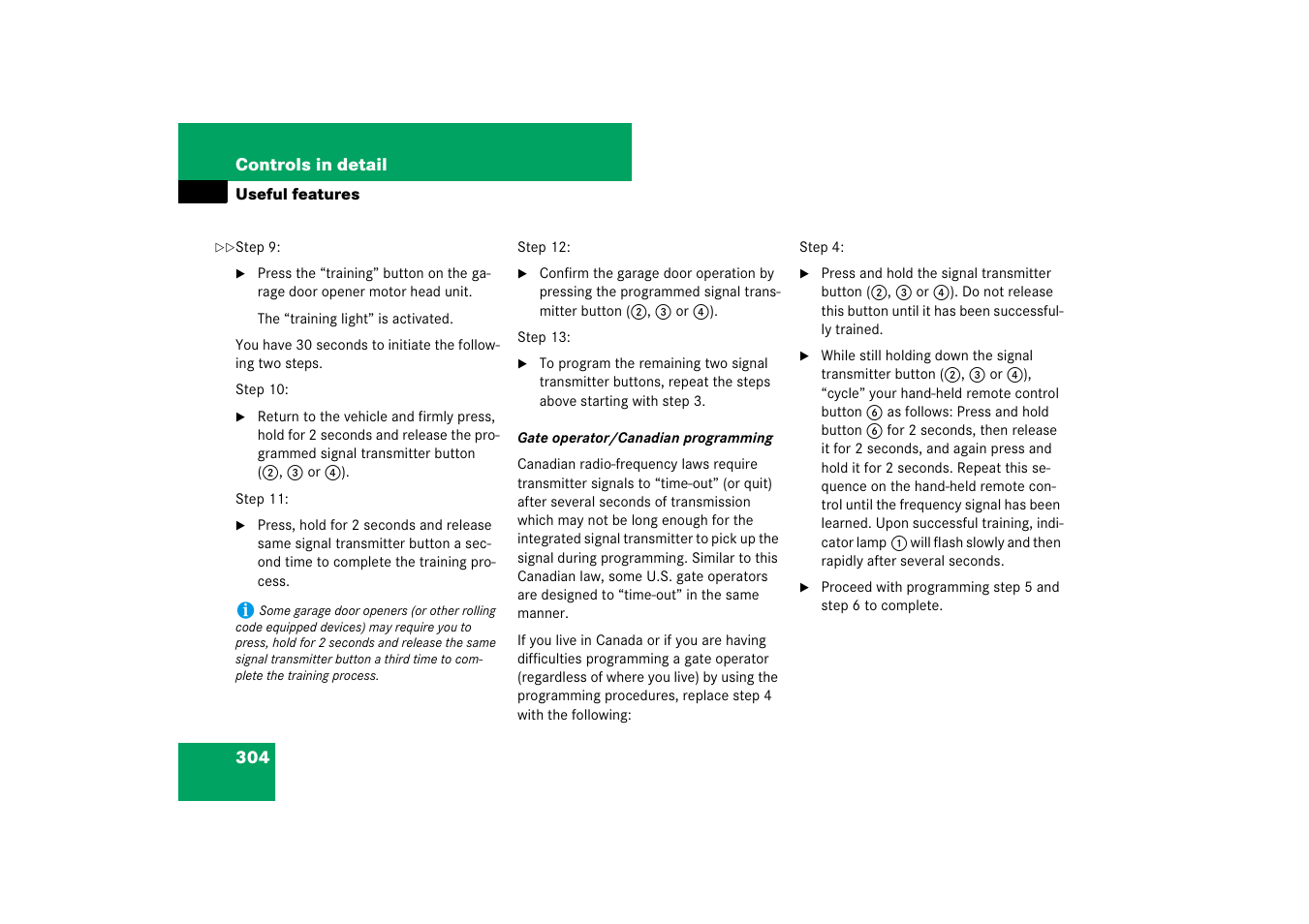 Mercedes-Benz E-Class 2007 Owners Manual User Manual | Page 305 / 522