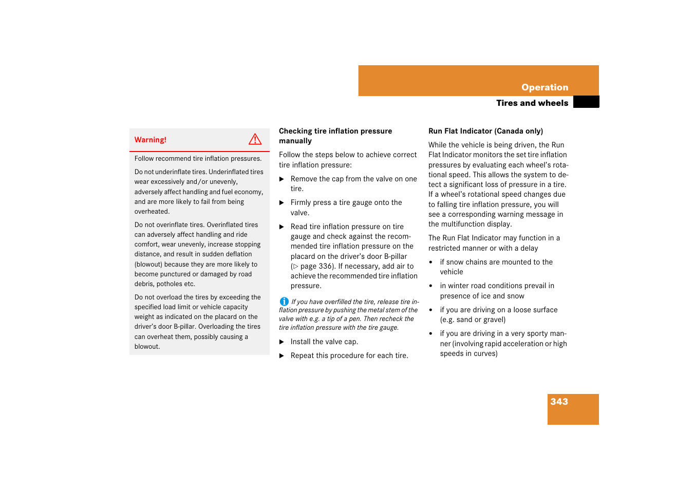 Mercedes-Benz E-Class 2007 Owners Manual User Manual | Page 344 / 522