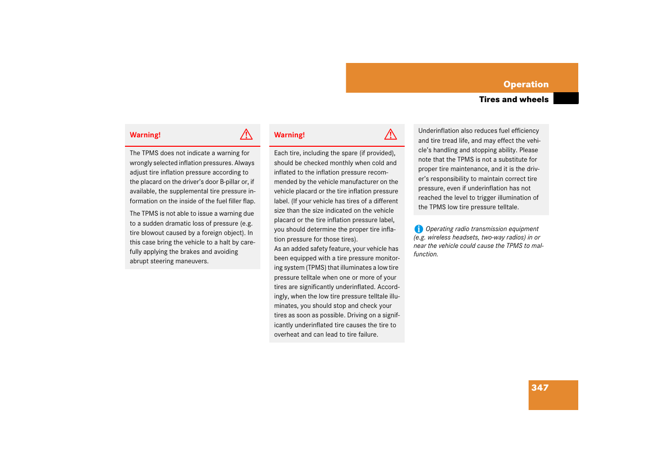 Mercedes-Benz E-Class 2007 Owners Manual User Manual | Page 348 / 522